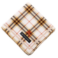 【新品】 ハンカチ  バーバリーロンドン 64137 BURBERRY LONDON ホワイト系 レディース