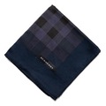 【新品】 ハンカチ  バーバリーロンドン 64224 BURBERRY LONDON ネイビー レディース