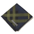 【新品】 ハンカチ  バーバリーロンドン 64474 BURBERRY LONDON ネイビー レディース