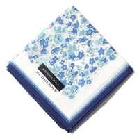 【新品】 ハンカチ  バーバリーロンドン 64623 BURBERRY LONDON ブルー レディース