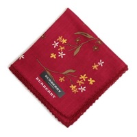 【新品】 ハンカチ 花柄  バーバリー 71571 BURBERRY ピンク メンズ