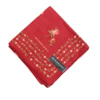 【新品】 ハンカチ 花柄  バーバリー 71612 BURBERRY レッド メンズ