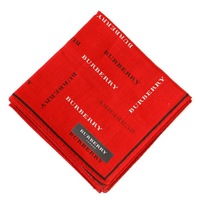 【新品】 ハンカチ 大判サイズ バーバリーロンドン 59387 BURBERRY LONDON レッド系 レディース