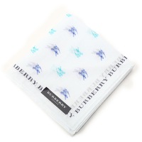 【新品】 ハンカチ 大判サイズ バーバリーロンドン 60055 BURBERRY LONDON ブルー系 レディース