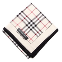 【新品】 ハンカチ　チェック  バーバリーロンドン 69015 BURBERRY LONDON ベージュ レディース