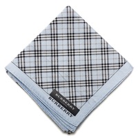 【新品】 ハンカチ　チェック  バーバリーロンドン 69152 BURBERRY LONDON ブルー レディース