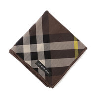 【新品】 ハンカチ　チェック 50cm×50cm バーバリー 51425 BURBERRY ブラウン系 メンズ