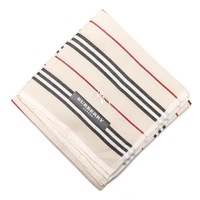 【新品】 ハンカチ　ボーダー  バーバリーロンドン 69161 BURBERRY LONDON ベージュ レディース