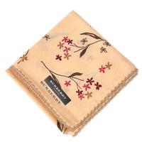 【新品】 ハンカチ　花柄  バーバリーロンドン 68867 BURBERRY LONDON ベージュ レディース