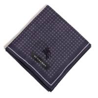 【新品】 ハンカチ　小紋  バーバリーロンドン 67423 BURBERRY LONDON パープル レディース