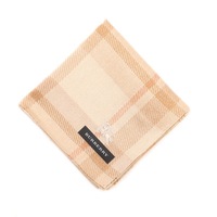 【新品】 ハンカチ（チェック）  バーバリー 50522 BURBERRY ベージュ系 メンズ