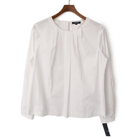 【新品】 ブラウス 46 バーバリーロンドン 48820 BURBERRY LONDON ホワイト系 レディース