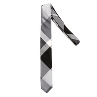 【新品】 ブラックレーベル・クレストブリッジ クレストブリッジチェック　ナロータイ　ネクタイ 140×8.5cm cb-000472 BLACK LABEL CRESTBRIDGE ブラック メンズ