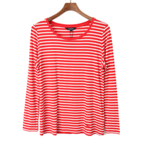 【新品】 ボーダーカットソー 2 バーバリーロンドン 48761 BURBERRY LONDON レッド系×オフホワイト系 メンズ