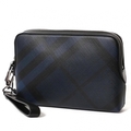 【新品】 ポーチ  バーバリーロンドン y-001036 BURBERRY LONDON ネイビー系 メンズ