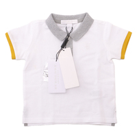 【新品】 ポロシャツ 12M バーバリー 45474 BURBERRY ホワイト系 ボーイズ