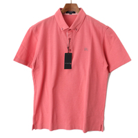 【新品】 ポロシャツ M バーバリーロンドン 49807 BURBERRY LONDON ピンク系 メンズ