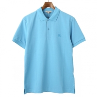 【新品】 ポロシャツ（スカイブルー） S バーバリーブリット y-000775 BURBERRY BRIT スカイブルー系 メンズ