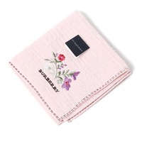 【新品】 薄手 ハンカチ 総柄  バーバリー 70467 BURBERRY グレー メンズ