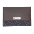 【新品】マイクロチェックカードケース ブラックレーベルクレストブリッジ 全長11cm cb-000306 ブラウン系 メンズ