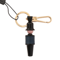 【新品】兵隊キーホルダー バーバリーロンドン サイズ8×2cm ブラック系 y-000466 メンズ レディース