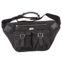 ウエストポーチ 43×22cm バーバリーブラックレーベル 47346 BURBERRY BLACK LABEL ブラック系 メンズ