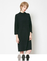カシミヤタッチハイネックワンピース【メール便可／100】