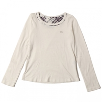 カットソー 38 バーバリーブルーレーベル 54878 BURBERRY BLUE LABEL オフホワイト系 レディース