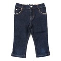 ガールズ　デニムパンツ 110A バーバリーロンドン 63157 BURBERRY LONDON ネイビー系 ガールズ