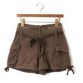 キュロットスカート 36 バーバリーブルーレーベル 48648 BURBERRY BLUE LABEL ブラウン系 レディース