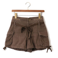 キュロットスカート 36 バーバリーブルーレーベル 48648 BURBERRY BLUE LABEL ブラウン系 レディース