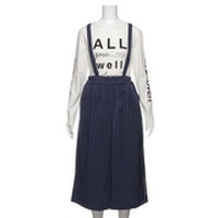 サスペンダーつきガウチョパンツ