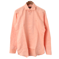 シャツ 39 バーバリーブラックレーベル 48029 BURBERRY BLACK LABEL オレンジ系 メンズ