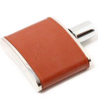 スキットル　水筒 10×11×2cm バーバリーズ 76576 Burberrys ブラウン メンズ