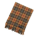 チェックマフラー ウール バーバリーズ Burberrys 41988 ベージュ系 メンズ