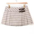 チェック半袖スカート 38 バーバリーブルーレーベル 52036 BURBERRY BLUE LABEL  レディース