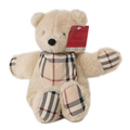 バーバリー 40670 テディベア ベージュ系 メンズ バーバリーファンには嬉しい英国チェック使い