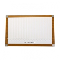 バーバリー ホワイト ウェーブ ボード 白＆茶色系 メンズ レディース インテリアとして上品に 26455