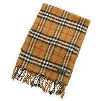 バーバリーズ チェックマフラー 31826 ブラウン系 定番のチェック柄