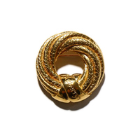 バーバリーズ ブローチ 32779 ゴールド系 ゴージャスなアクセントに