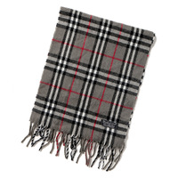 バーバリーズ マフラー 41893 グレー系 プレゼント 定番のノバチェック