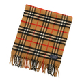 バーバリーロンドン チェックマフラー 31298 茶 冬に重宝するアイテムです