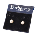ピアス 0.7cm バーバリーズ 47398 Burberrys ホワイト系 レディース