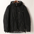 フード付き　ダウンジャケット M バーバリーブラックレーベル br01001040 BURBERRY BLACK LABEL ブラック メンズ