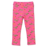 フライストリ柄ストレートパンツ