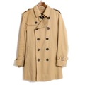 ブラックレーベル クレストブリッジ チェックライナー付ウエストベルトトレンチコート S 76417 BLACK LABEL CRESTBRIDGE ベージュ メンズ
