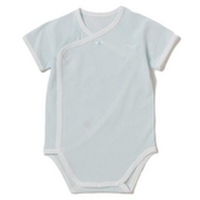 ワンポイント刺しゅう入りロンパース