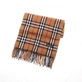 英国チェックマフラー 17239 バーバリーズ ベージュ