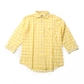 七分丈シャツ 2 バーバリーブラックレーベル 54729 BURBERRY BLACK LABEL イエロー系 メンズ