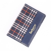 手帳ケース 17621 バーバリーズ ネイビー